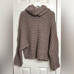 Express Chunky Knit Turtleneck Sweater